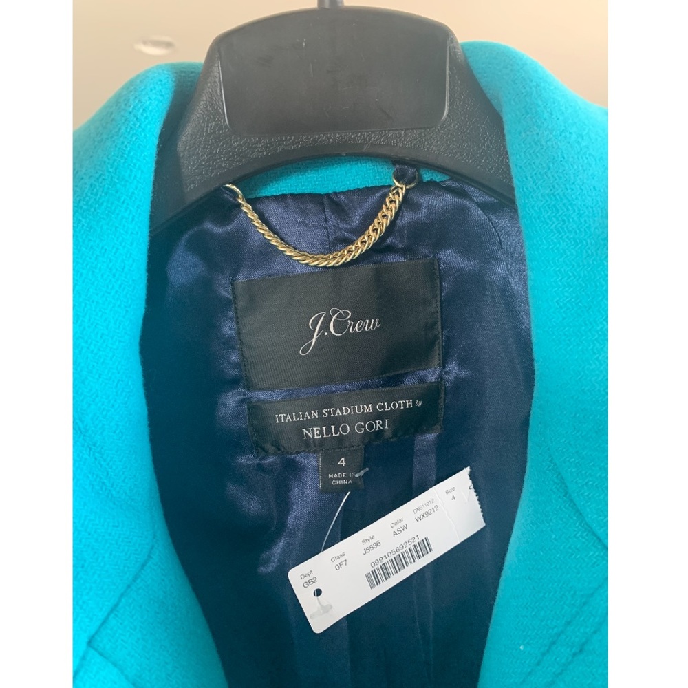J.Crew Cocoon Coat in Italian Stadium-Cloth Wool - Picture 9 of 14